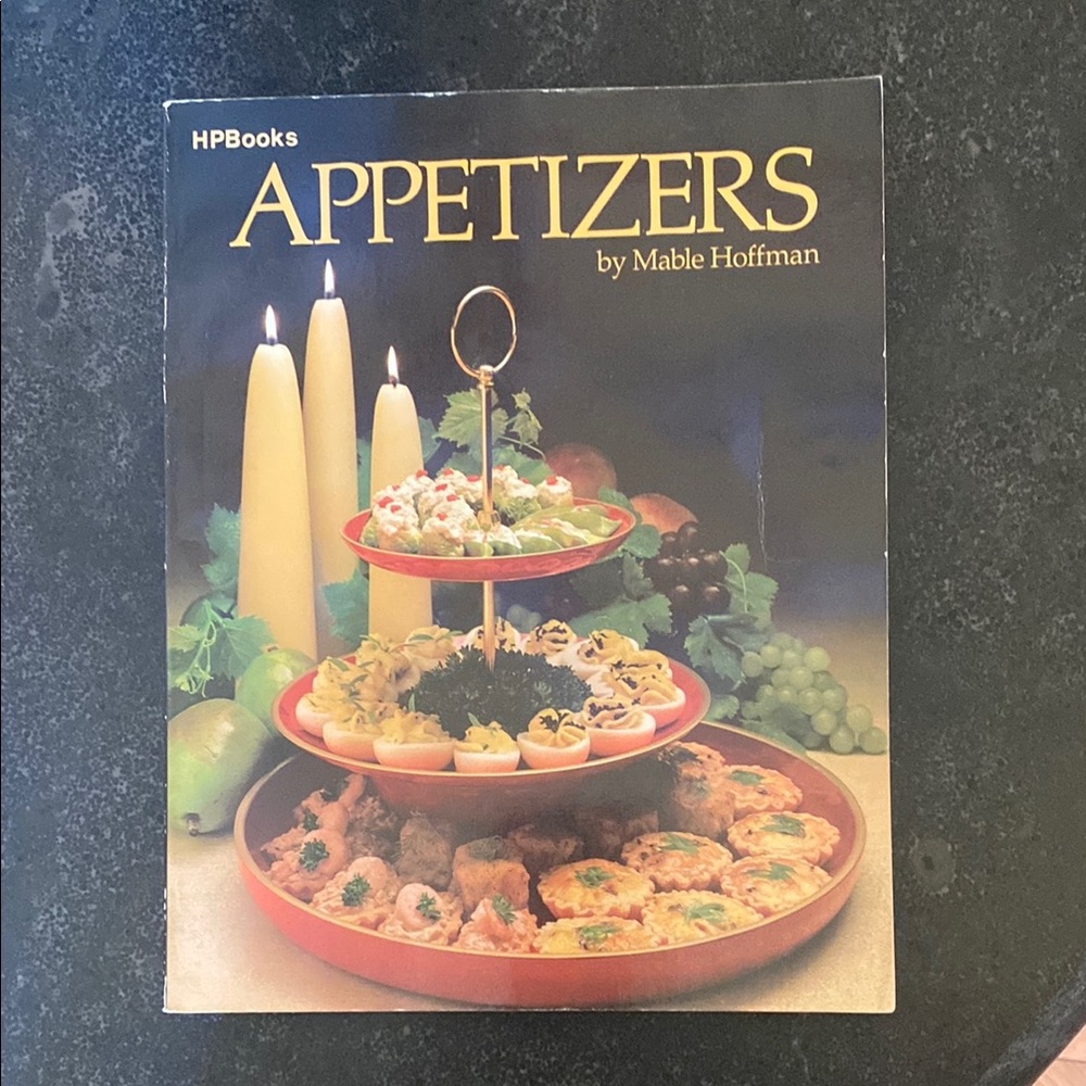 Vintage, HPBooks appetizers by Mabel Hoffman paperback cookbook